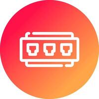 Hub Creative Icon Design vector