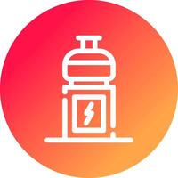 Energy Drink Creative Icon Design vector