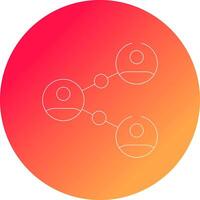 Connected People Creative Icon Design vector