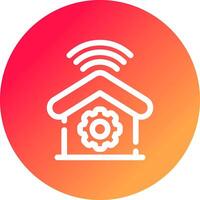 Home Automation Creative Icon Design vector