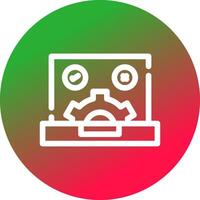 QA Testing Creative Icon Design vector