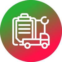 Logistic Creative Icon Design vector