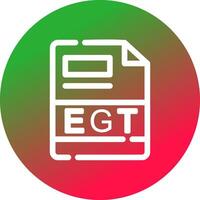 EGT Creative Icon Design vector