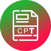 CPT Creative Icon Design vector