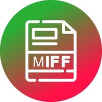 MIFF Creative Icon Design vector