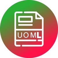 UOML Creative Icon Design vector