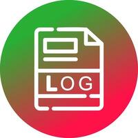 LOG Creative Icon Design vector