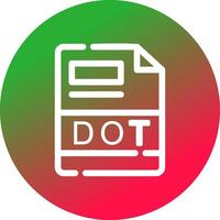 DOT Creative Icon Design vector