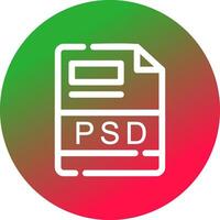 psd creativo icono diseño vector