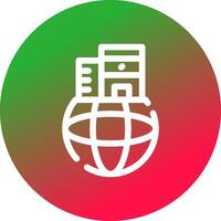 global márketing creativo icono diseño vector
