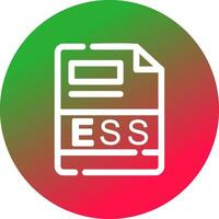 ESS Creative Icon Design vector