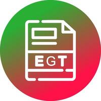 EGT Creative Icon Design vector