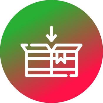 Packaging Creative Icon Design vector