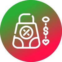 Consumer Behavior Creative Icon Design vector