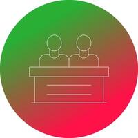 Jury Creative Icon Design vector