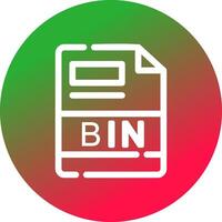 BIN Creative Icon Design vector