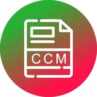 CCM Creative Icon Design vector