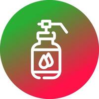 Shampoo Creative Icon Design vector