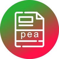 pea Creative Icon Design vector