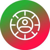 Targeting Creative Icon Design vector