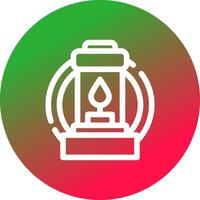 Lantern Creative Icon Design vector