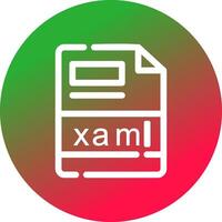 xaml creativo icono diseño vector