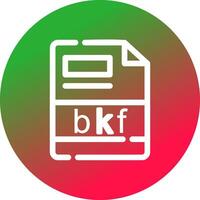 bkf Creative Icon Design vector