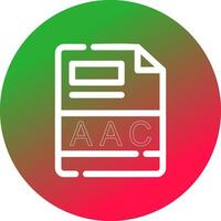 AAC Creative Icon Design vector