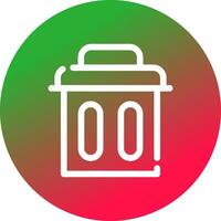 Delete Creative Icon Design vector