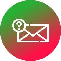 Email Creative Icon Design vector