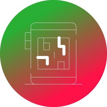 diseño de icono creativo de código qr vector