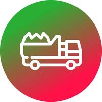 Truck Creative Icon Design vector