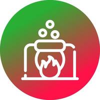 Cauldron Creative Icon Design vector