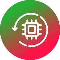 Chip Creative Icon Design vector