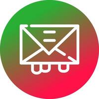 Mail Creative Icon Design vector