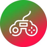 Gamepad Creative Icon Design vector