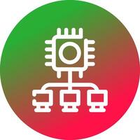 Intelligent Control Creative Icon Design vector