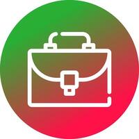 Camera Bag Creative Icon Design vector