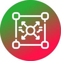Contour Creative Icon Design vector
