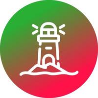 LightHouse Creative Icon Design vector