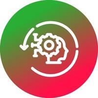 Reverse Engineering Creative Icon Design vector