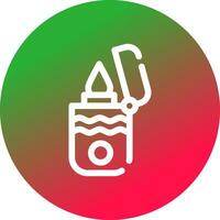Lighter Creative Icon Design vector