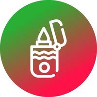 Lighter Creative Icon Design vector