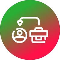B2C Creative Icon Design vector