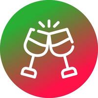 Cheers Creative Icon Design vector