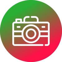 Photo Camera Creative Icon Design vector