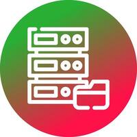 Database Creative Icon Design vector