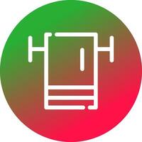 Towel Creative Icon Design vector