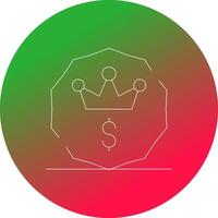 All Inclusive Price Creative Icon Design vector