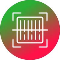 Barcode Read Creative Icon Design vector